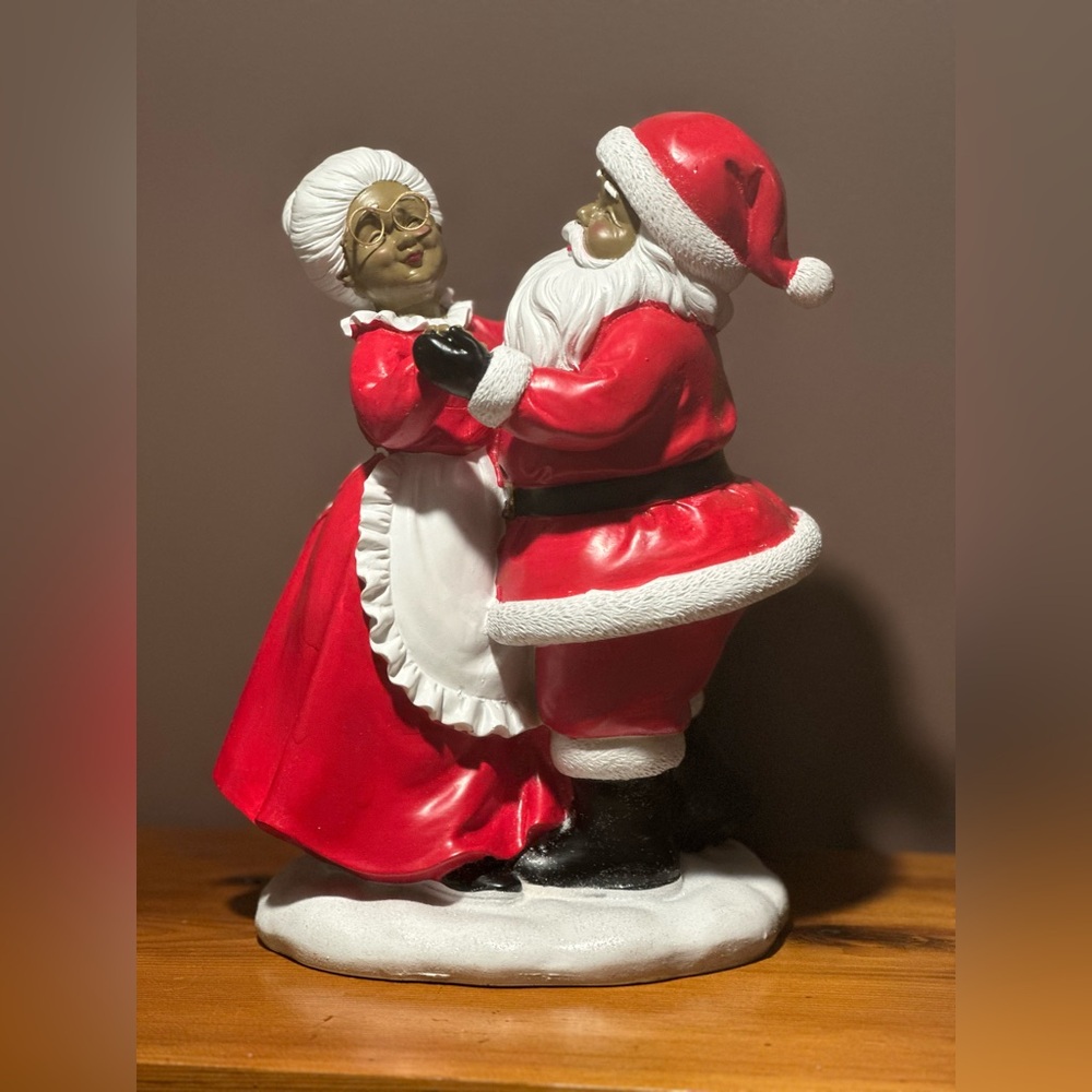 Jolly Santa and Mrs. Claus Holiday Decor